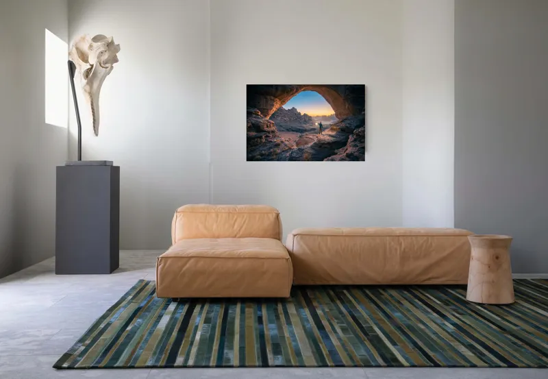 Tablou Canvas pe tema Deșertului cu Lumina, 90 x 50 cm – poza 8