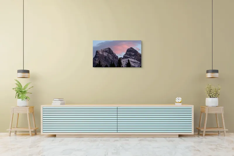Tablou Canvas pe temă de peisaj dramatic, 90 x 50 cm – poza 5