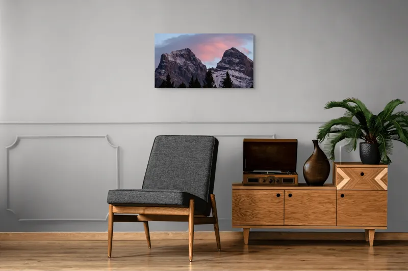 Tablou Canvas pe temă de peisaj dramatic, 90 x 50 cm – poza 6