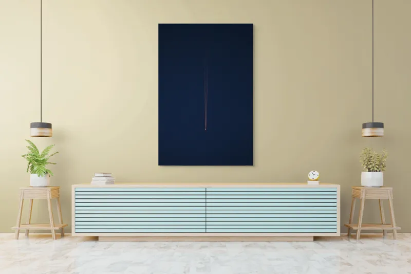 Tablou Canvas pe cer albastru, artă murală de calitate, 100 x 150 cm – poza 4