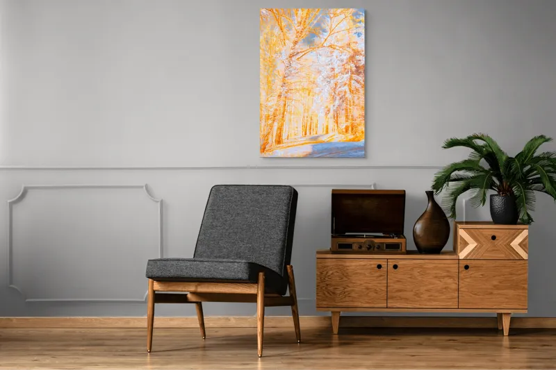 Tablou Canvas pe teme de toamnă și natură, 70 x 100 cm – poza 6