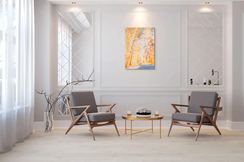 Tablou Canvas pe teme de toamnă și natură, 70 x 100 cm – poza 8