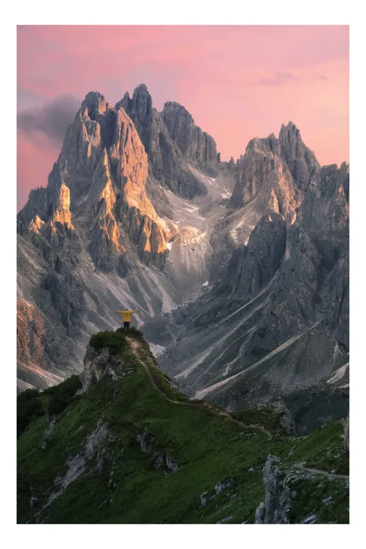 Tablou Canvas pe temă Sanctuar în Muntele Răsăritului, 39 x 54 cm