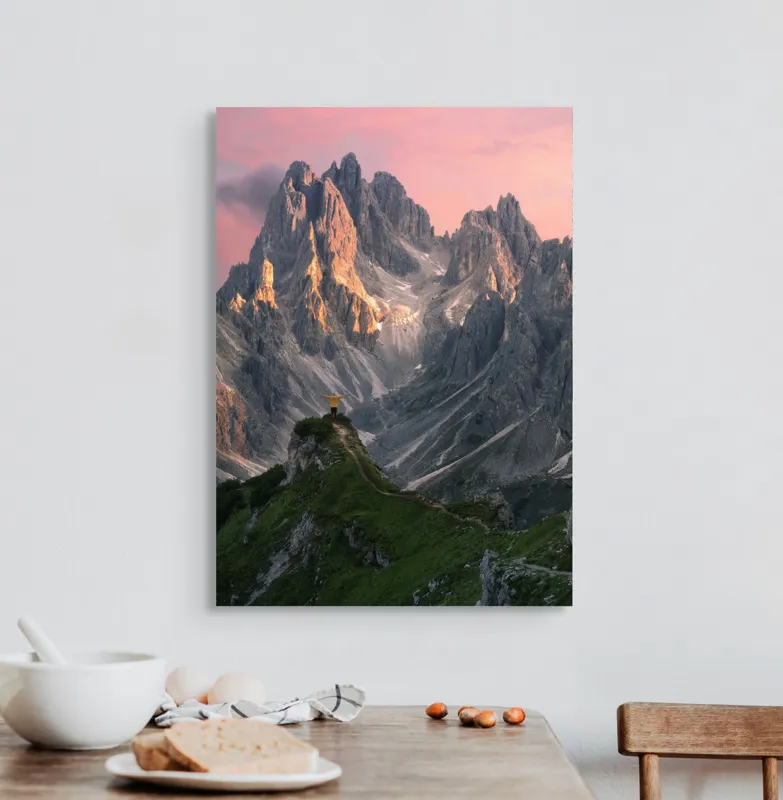 Tablou Canvas pe temă Sanctuar în Muntele Răsăritului, 50 x 70 cm – poza 3