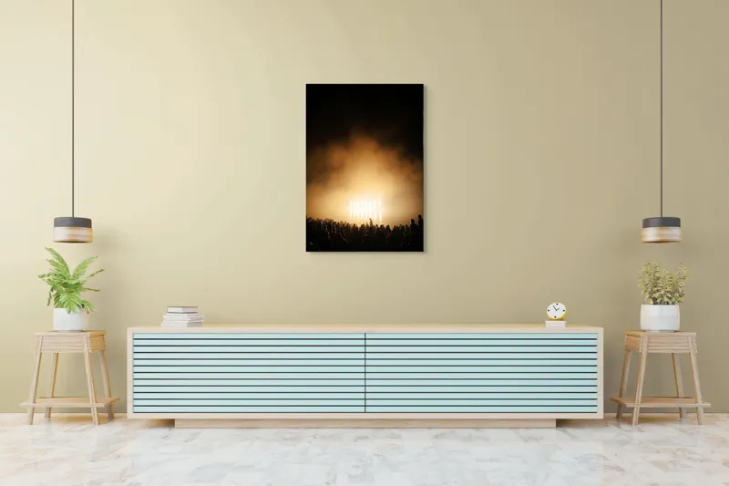 Tablou Canvas Misterul Luminilor în Noapte, 70 x 100 cm – poza 5
