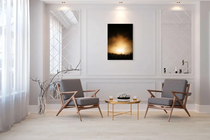 Tablou Canvas Misterul Luminilor în Noapte, 70 x 100 cm – poza 8