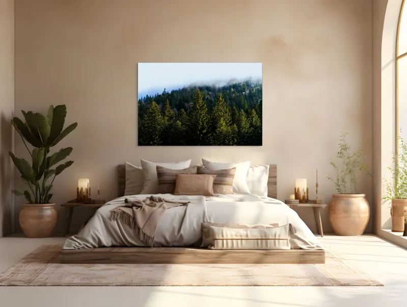 Tablou Canvas Pădurea viselor de smarald veșnic, 150 x 100 cm – poza 4