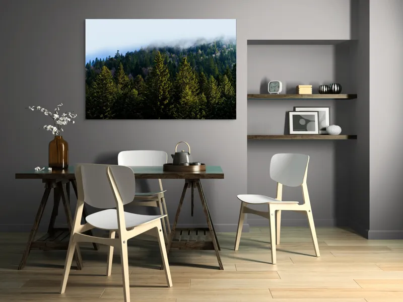 Tablou Canvas Pădurea viselor de smarald veșnic, 150 x 100 cm – poza 5