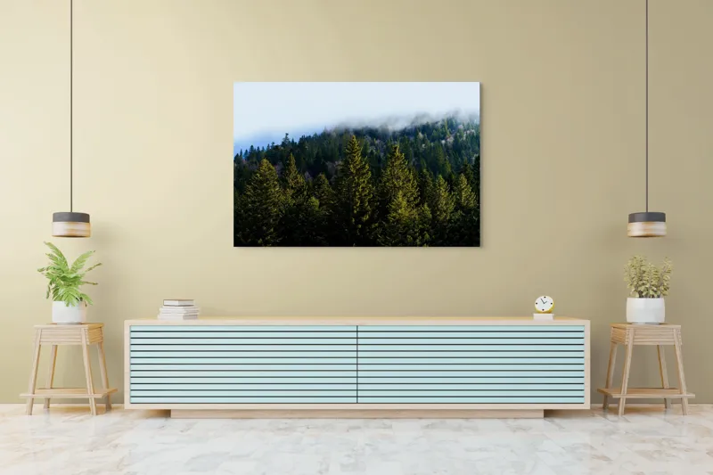 Tablou Canvas Pădurea viselor de smarald veșnic, 150 x 100 cm – poza 6