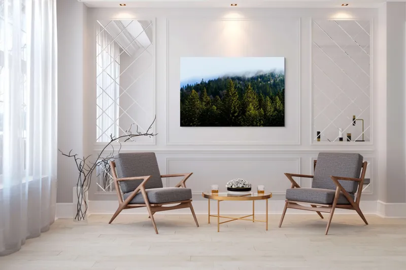 Tablou Canvas Pădurea viselor de smarald veșnic, 150 x 100 cm – poza 7