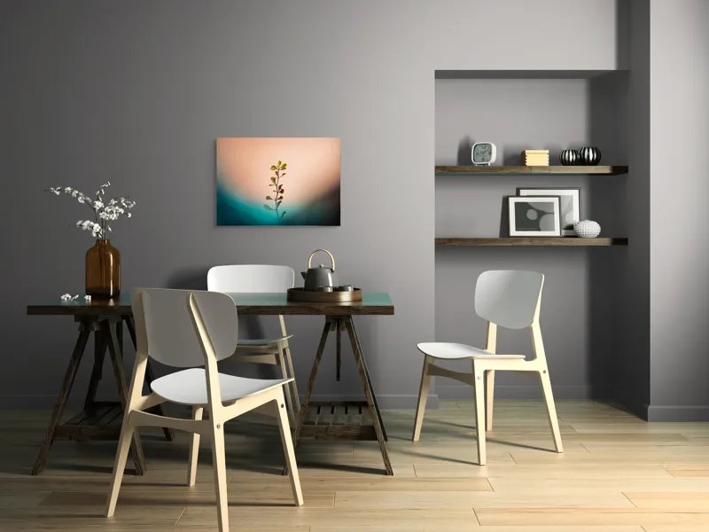 Tablou Canvas Renașterea unei frunze în zori, 70 x 50 cm – poza 5