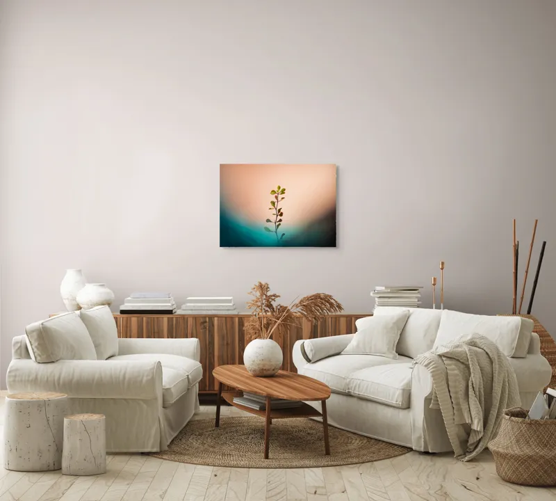 Tablou Canvas Renașterea unei frunze în zori, 70 x 50 cm – poza 6
