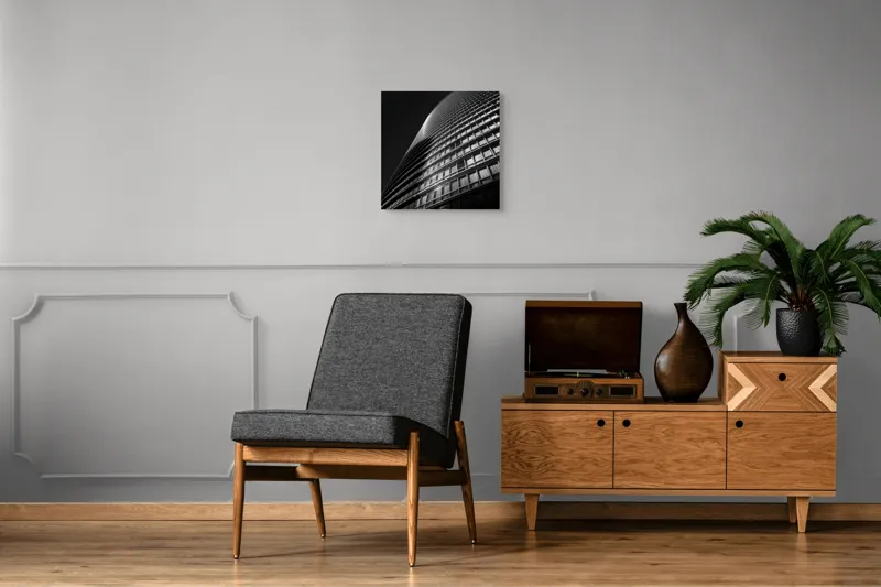 Tablou Canvas cu Design Vertical Modern pentru Spații Interioare, 50 x 50 cm – poza 6