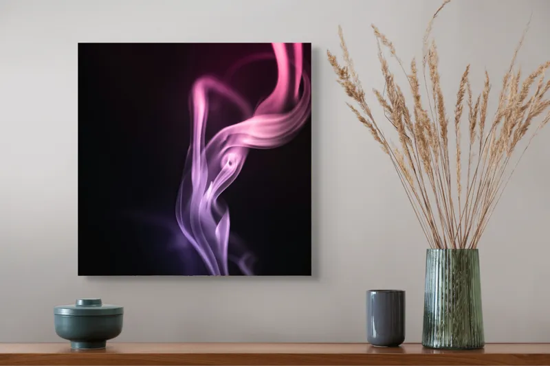 Tablou Canvas, "Dans efemer al aburului cosmic", 50 x 50 cm – poza 4
