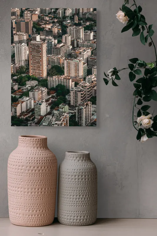 Tablou Canvas Arhitectură Oraș Aglomerat Modernitate Beton, 39 x 54 cm – poza 6