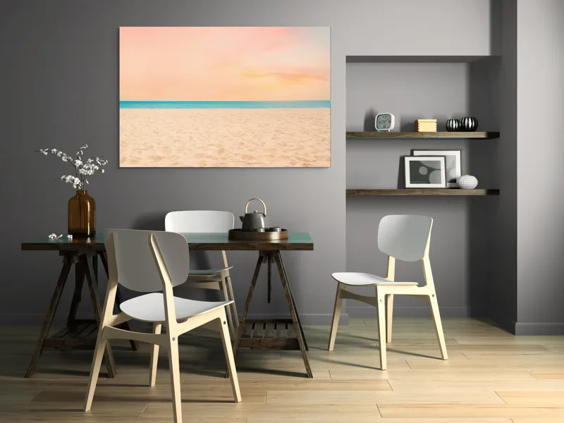 Tablou Canvas, "Mângâierea orizontului la asfințit", 150 x 100 cm – poza 5