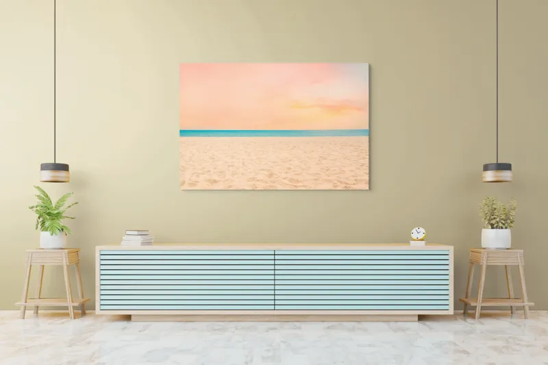 Tablou Canvas, "Mângâierea orizontului la asfințit", 150 x 100 cm – poza 6