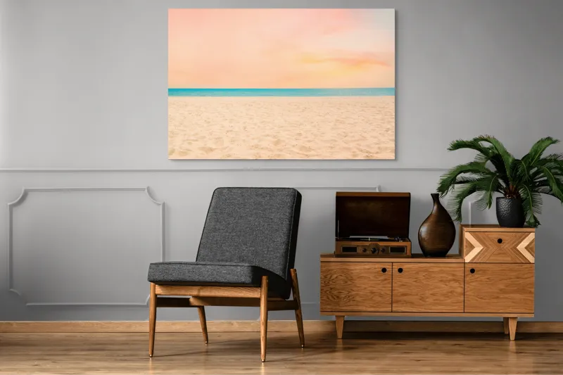 Tablou Canvas, "Mângâierea orizontului la asfințit", 150 x 100 cm – poza 8