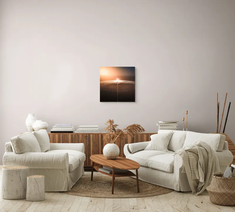 Tablou Canvas Dansul Luminilor în Deșertul Timpului, 50 x 50 cm – poza 7