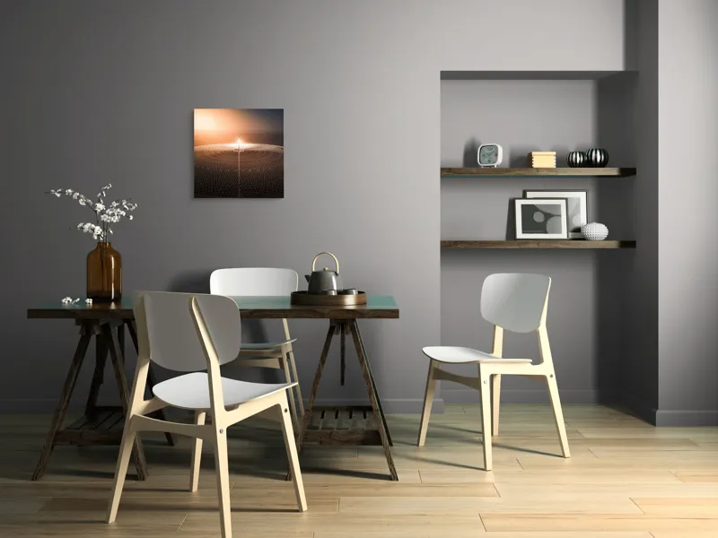 Tablou Canvas Dansul Luminilor în Deșertul Timpului, 50 x 50 cm – poza 8