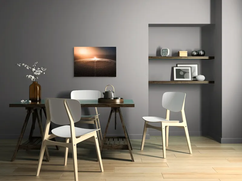 Tablou Canvas Dansul Luminilor în Deșertul Timpului, 70 x 50 cm – poza 5