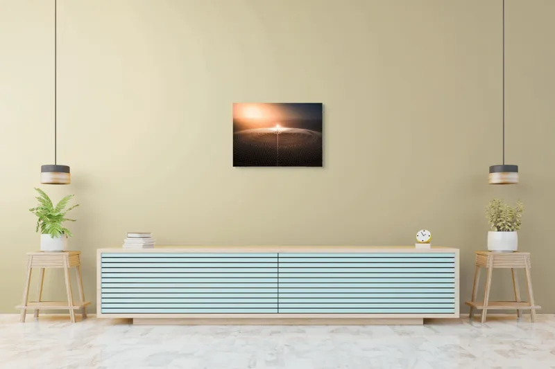 Tablou Canvas Dansul Luminilor în Deșertul Timpului, 70 x 50 cm – poza 7