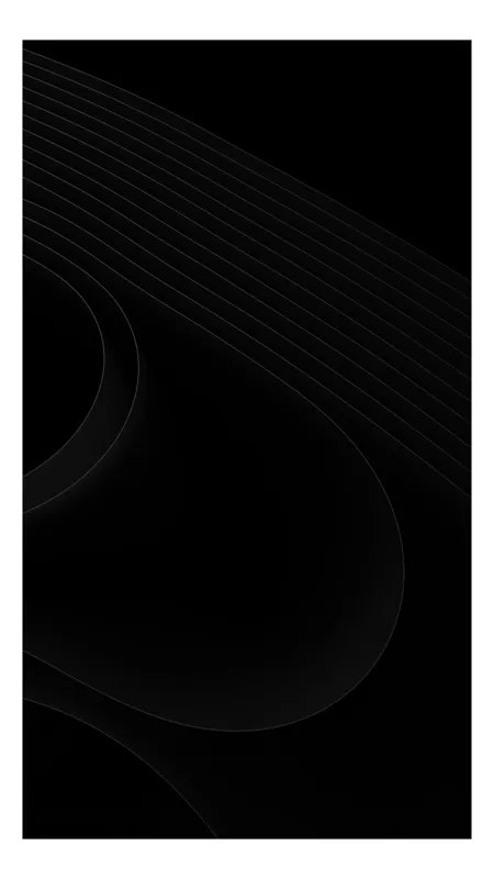 Tablou Canvas cu linii fluide în întuneric elegant, 70 x 100 cm
