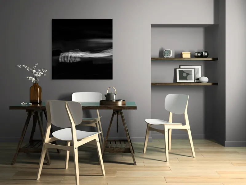 Tablou Canvas Dansul Spectrelor în Noaptea Eternă, 100 x 100 cm – poza 6