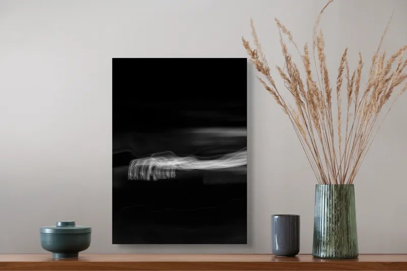 Tablou Canvas Dansul Spectrelor în Noaptea Eternă, 39 x 54 cm – poza 3