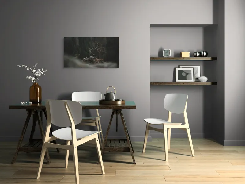 Tablou Canvas Vegherea solitară a cerbului regal, 90 x 50 cm – poza 3