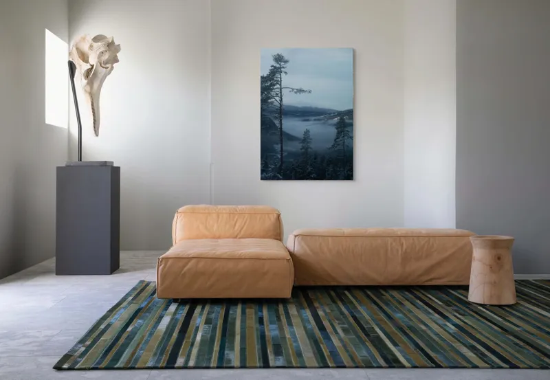 Tablou Canvas pe tema naturii cu munți și ceață, 70 x 100 cm – poza 7