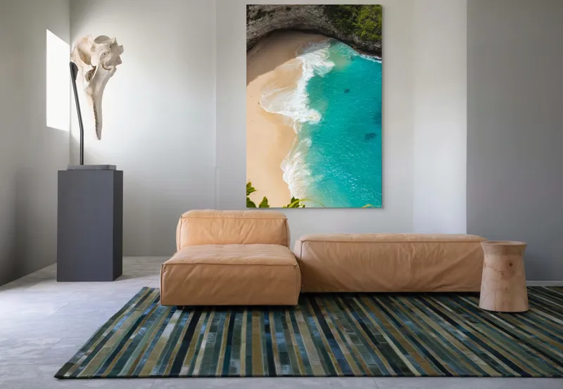 Tablou Canvas pe temă mării turcoaz, 100 x 150 cm – poza 7