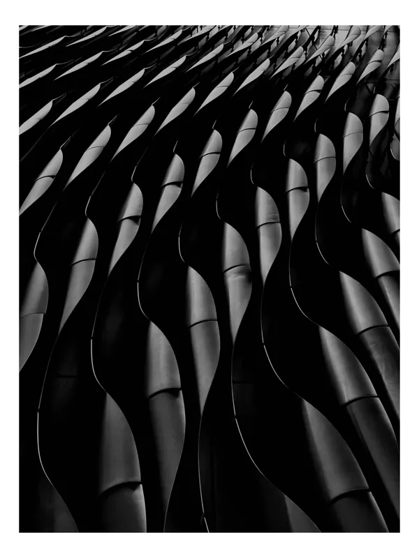 Tablou Canvas Umbrele Unduitoare ale Timpului Tectonic, 100 x 150 cm
