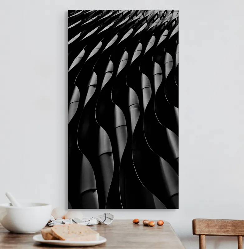 Tablou Canvas Umbrele Unduitoare ale Timpului Tectonic, 50 x 90 cm – poza 3