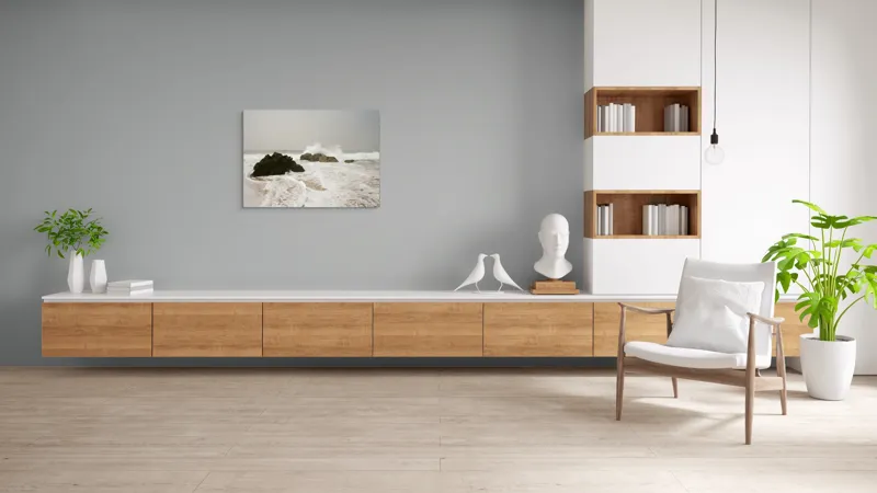 Tablou Canvas, "Valurile lovesc stâncile solitare ale mării", Valuri, Stânci, Spumă, Mare, Cale, Cer, Apă, Natură, Nisip, Energie, 100 x 70 cm – poza 6
