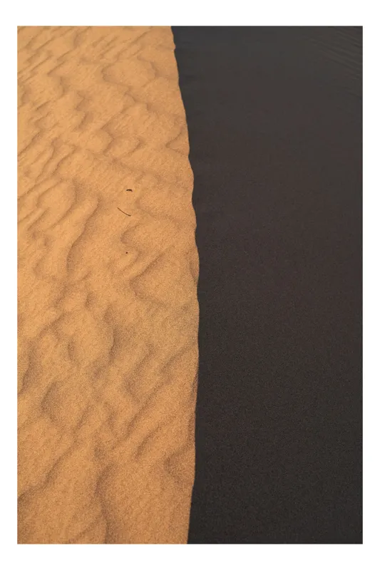 Tablou Canvas Natură Dune și Umbre Contrast Textură, 50 x 90 cm
