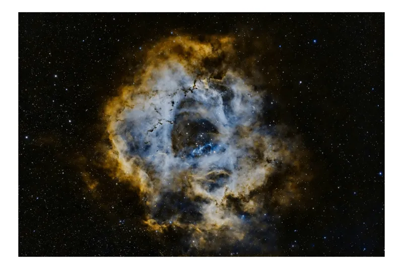 Tablou Canvas, "Nori stelari din adâncurile cosmosului", Stele, Nebuloasă, Nor, Cosmos, Lumină, Mister, Univers, Galaxie, Frumusețe, Infinit., 39 x 26 cm