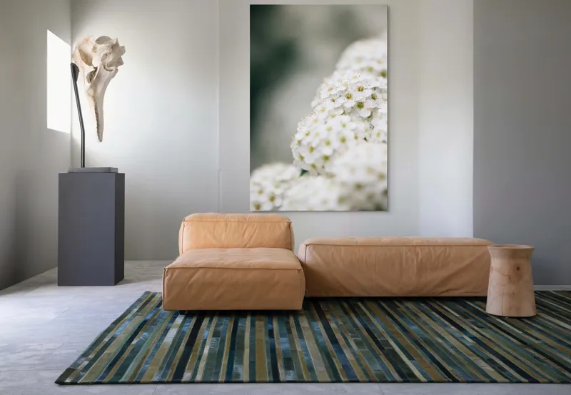 Tablou Canvas, "Splendoarea florilor albe de primăvară", Flori, Albe, Delicate, Naturale, Pure, Fragede, Minunate, Aromate, 100 x 150 cm – poza 7