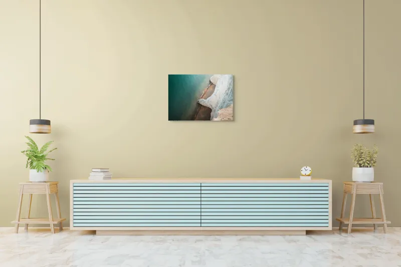 Tablou Canvas pe temă de pe stâncă și ocean, 70 x 50 cm – poza 7