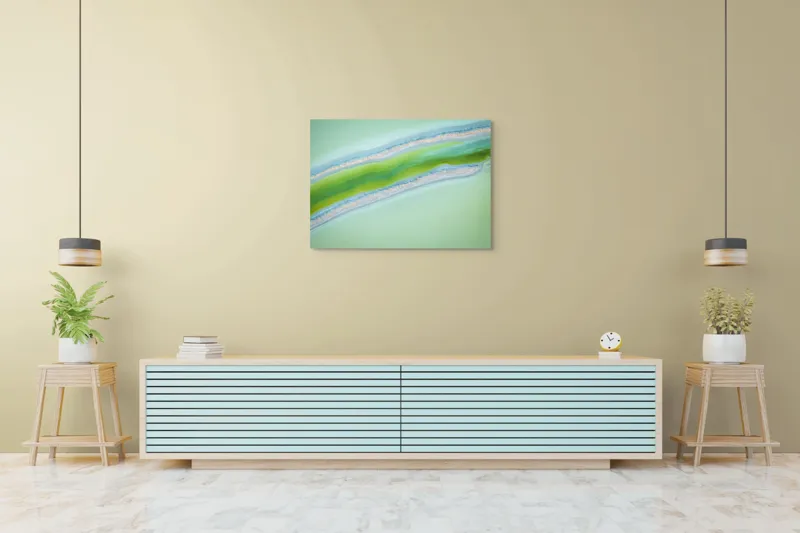 Tablou Canvas, "Culorile misterioase ale naturii vibrante", 100 x 70 cm – poza 4