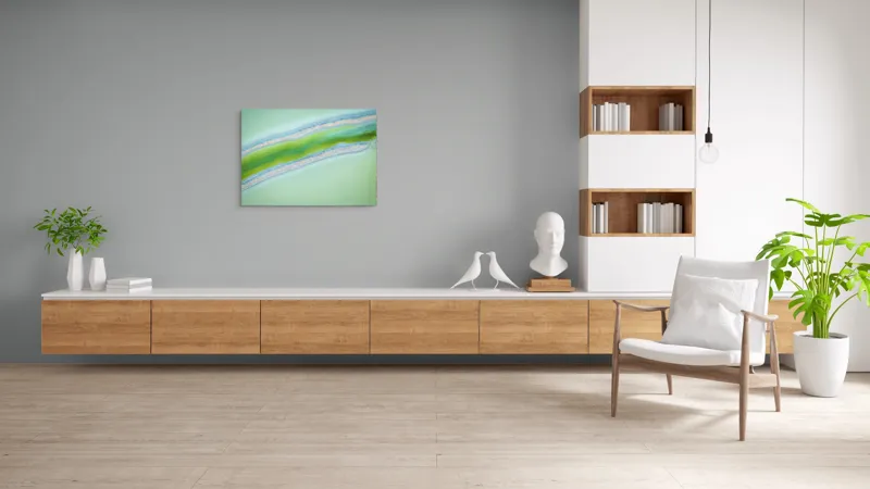 Tablou Canvas, "Culorile misterioase ale naturii vibrante", 100 x 70 cm – poza 6