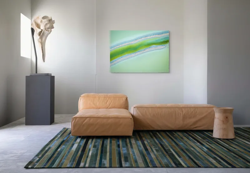 Tablou Canvas, "Culorile misterioase ale naturii vibrante", 100 x 70 cm – poza 7