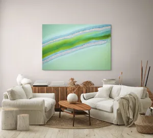 Tablou Canvas, "Culorile misterioase ale naturii vibrante", 150 x 100 cm – poza 3