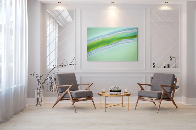 Tablou Canvas, "Culorile misterioase ale naturii vibrante", 150 x 100 cm – poza 7