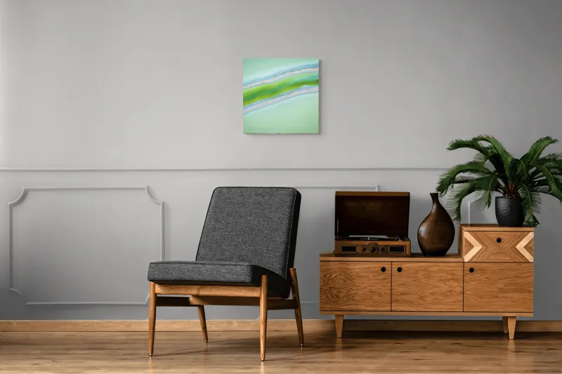 Tablou Canvas, "Culorile misterioase ale naturii vibrante", 50 x 50 cm – poza 6
