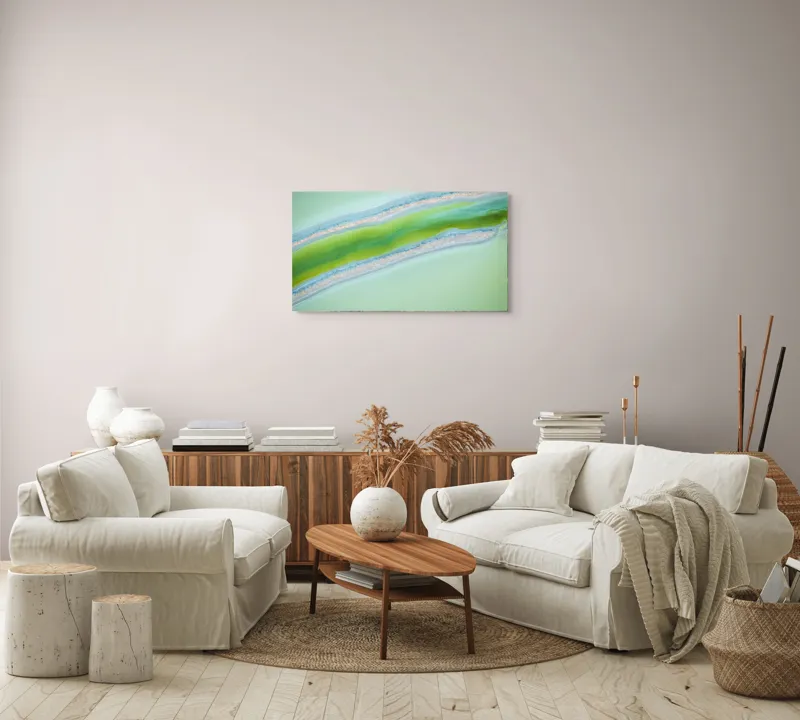 Tablou Canvas, "Culorile misterioase ale naturii vibrante", 90 x 50 cm – poza 4