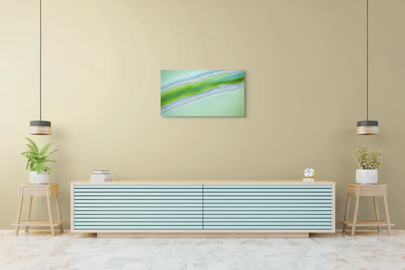 Tablou Canvas, "Culorile misterioase ale naturii vibrante", 90 x 50 cm – poza 5