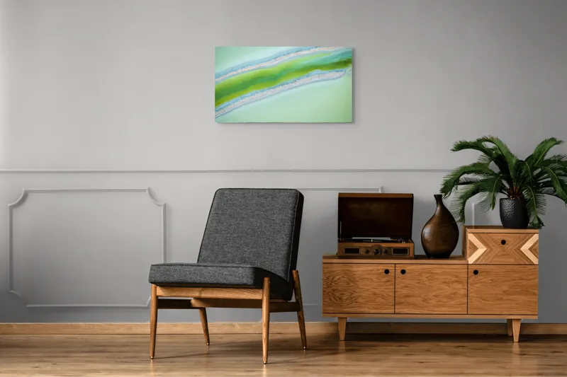 Tablou Canvas, "Culorile misterioase ale naturii vibrante", 90 x 50 cm – poza 6