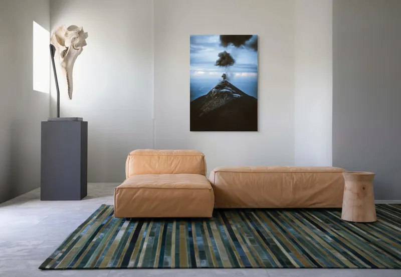 Tablou Canvas, "Norii de fum ai vulcanului treaz", Nor, Erupție, Vulcan, Fum, Cer, Intensitate, Natură, Dramatic, Peisaj, Stâncos, 70 x 100 cm – poza 7