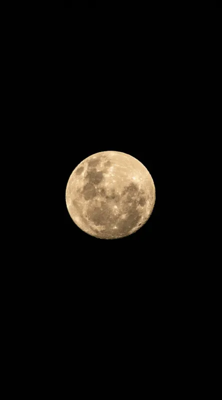 Tablou Canvas, "Luna plină pe cerul întunecat", Lună, Plină, Strălucitoare, Misterioasă, Nocturnă, Rotundă, 50 x 90 cm – poza 2